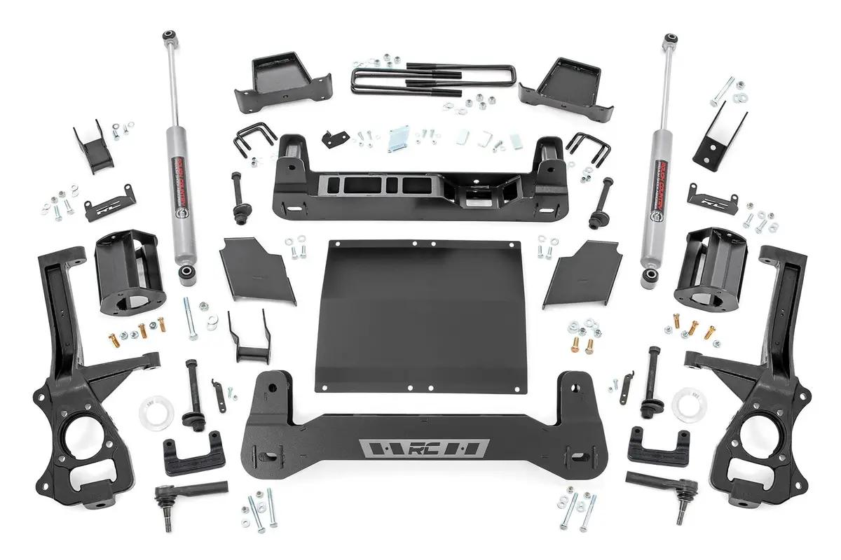 6 Inch Lift Kit | Diesel | Chevy Silverado 1500 2Wd/4Wd | 2019-2022 | Rough Country | 21731D 1