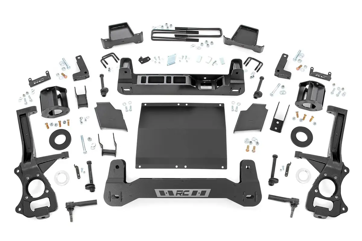 6 Inch Lift Kit | Diesel | Adaptive Ride Control | Gmc Sierra 1500 Denali | 2021-2022 | Rough Country | 29900D 1