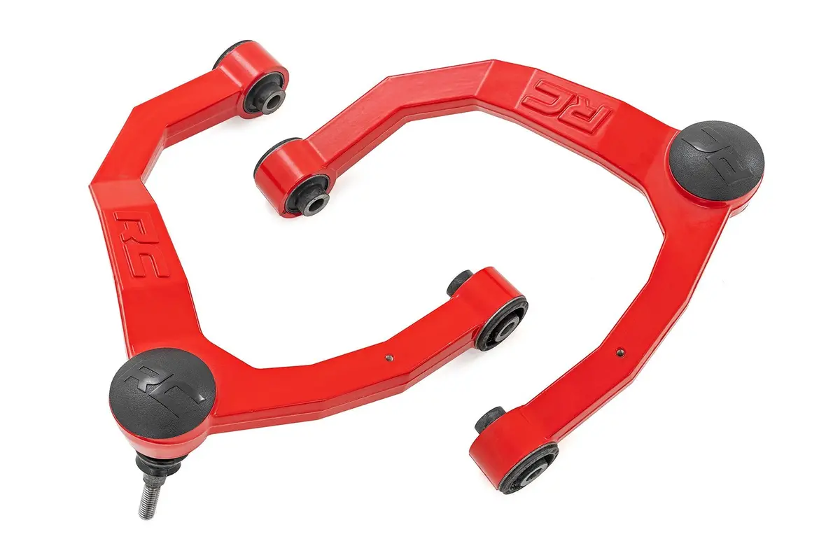 Red Forged Upper Control Arms Oe Upgrade Chevy/Gmc 1500 | 2019-2023 | Rough Country | 10018Red 1