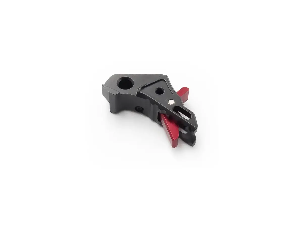 Action Army Adjustable Flat Trigger For Aap-01 (Black / Red) 1