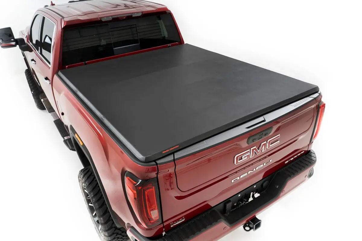 Bed Cover | Tri Fold | Soft | 6'7" Bed | Chevrolet Silverado/Gmc Sierra 2500Hd | 2020-2022 | Rough Country | 41120690A 2