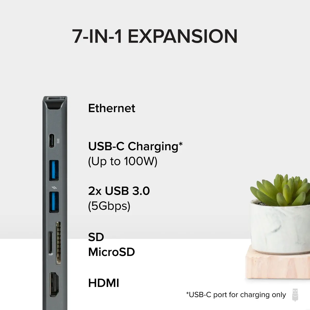 Plugable Usb-C 7-In-1 Hub With Ethernet 2
