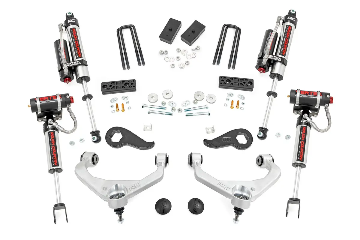 3 Inch Lift Kit | Vertex | Chevrolet Silverado/Gmc Sierra 2500Hd | 2020-2022 | Rough Country | 95850 1