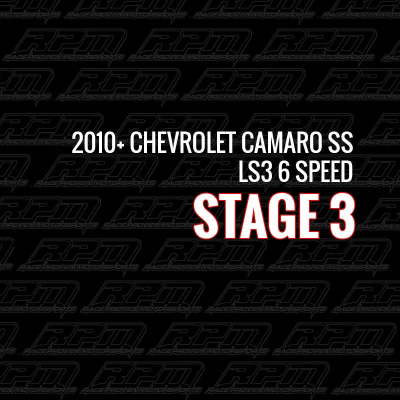 Stage 3 Performance Package (2010-2015 Chevrolet Camaro Ss Ls3 6 Speed) 1