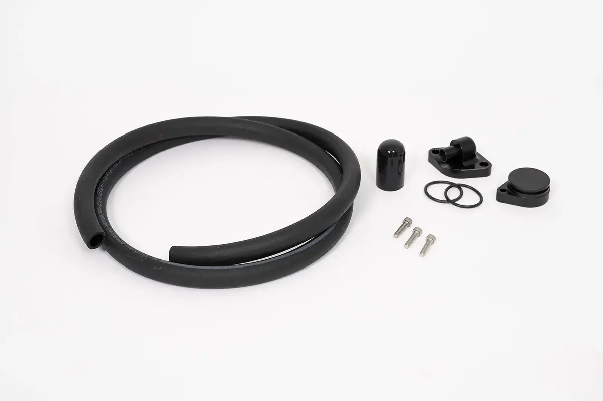 2011+ Powerstroke 6.7 Billet Ccv Kit Black 1