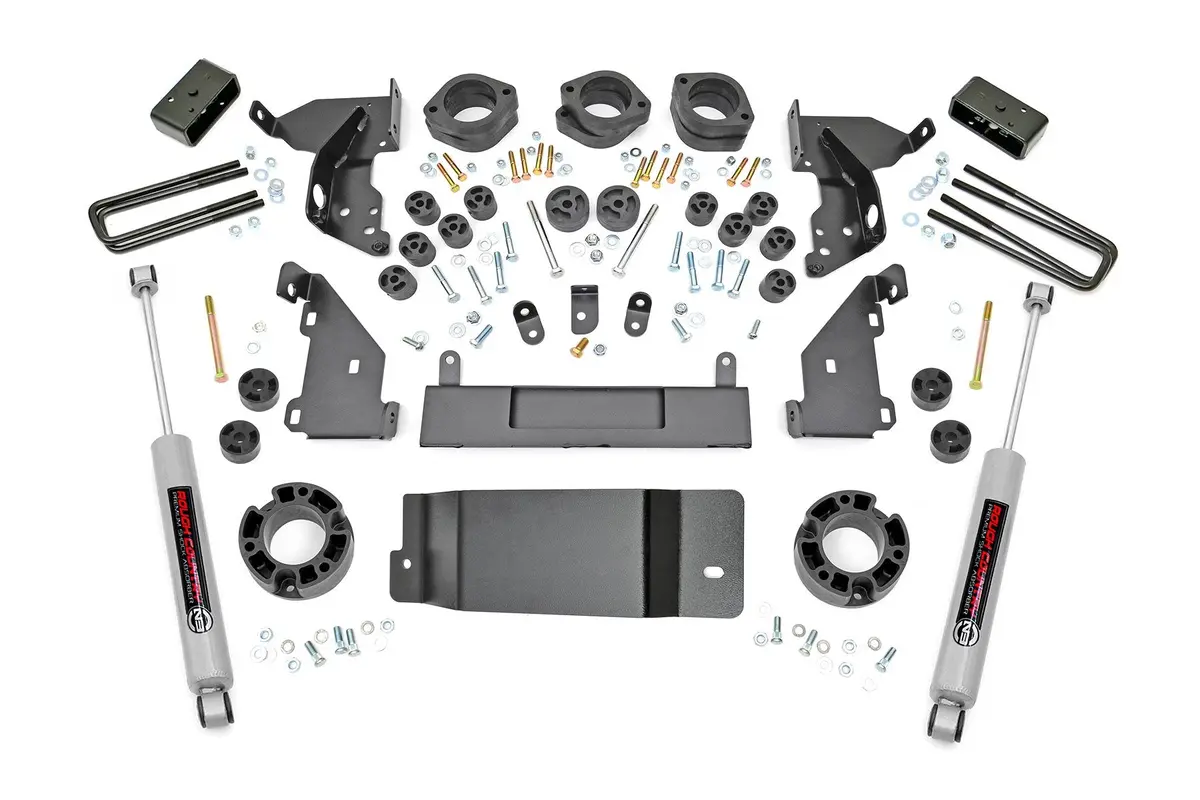 4.75 Inch Lift Kit | Combo | Chevrolet Silverado/Gmc Sierra 1500 | 2014-2015 | Rough Country | 293.2 1
