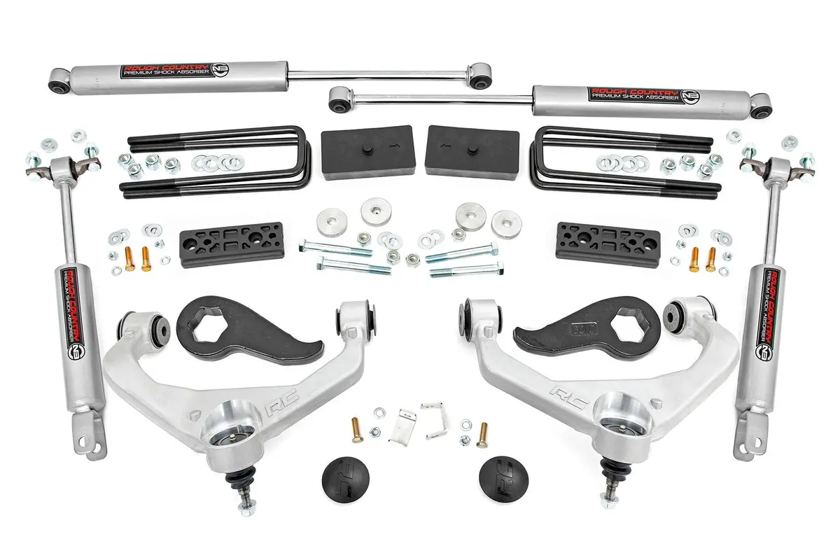 3 Inch Lift Kit | Chevrolet Silverado/Gmc Sierra 2500Hd | 2020-2022 | Rough Country | 95830 1