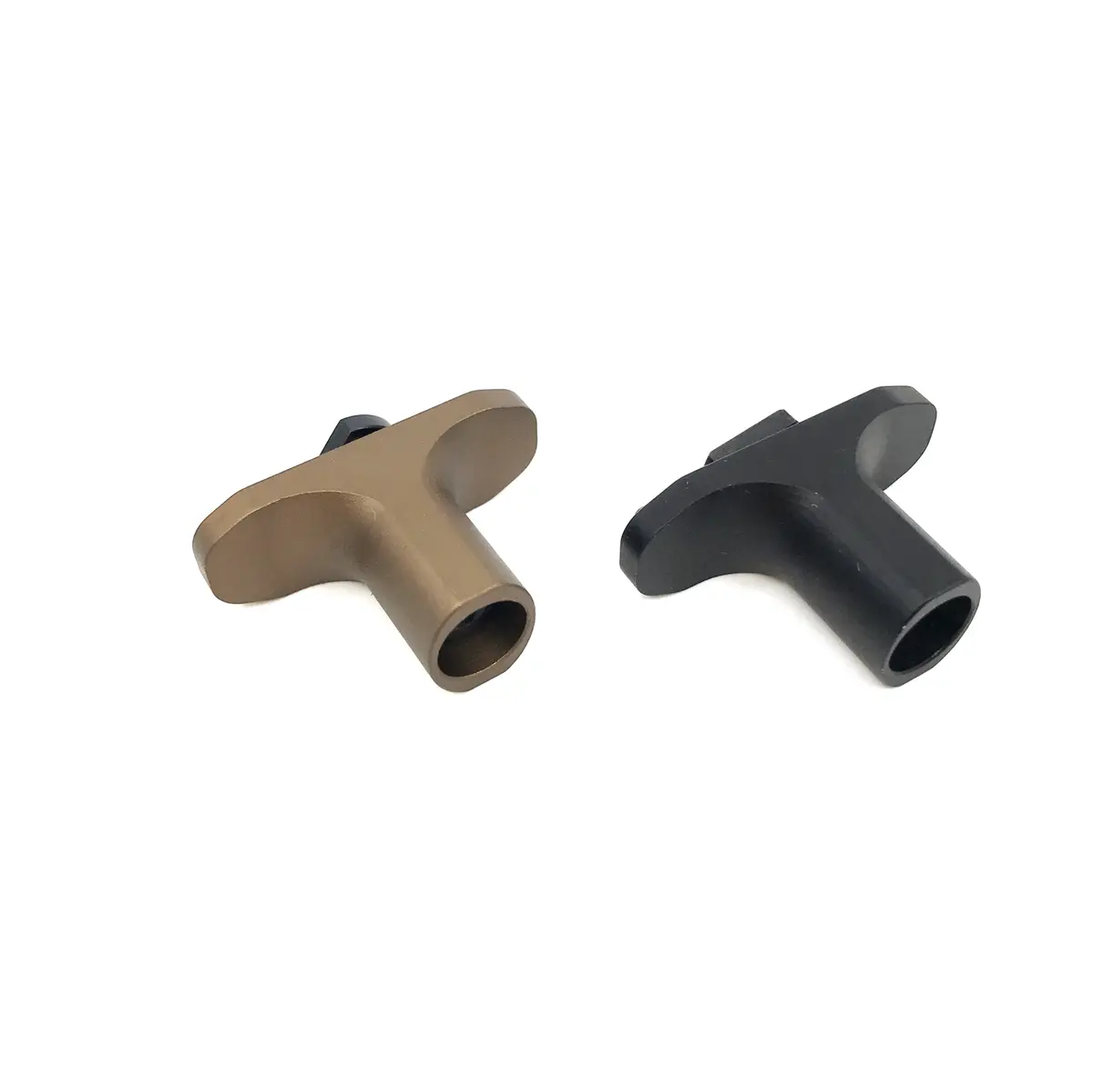 Airsoft Artisan Mlok Hand Stop (Black / Tan) 1