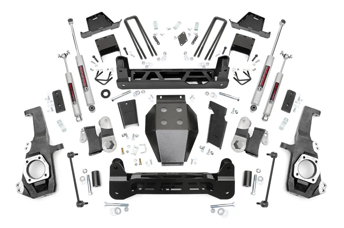 7 Inch Lift Kit | Ntd | Chevrolet Silverado/Gmc Sierra 2500Hd | 2020-2022 | Rough Country | 10130A 1