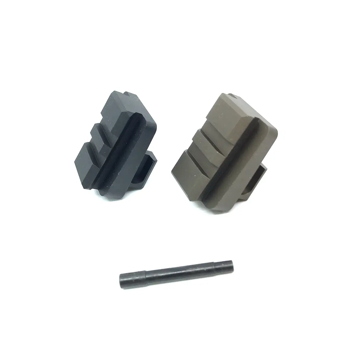 Airsoft Artisan Ak M1913 Stock Adapter For Lct / Ghk Ak Folding Stock Series (Black / Tan) 1