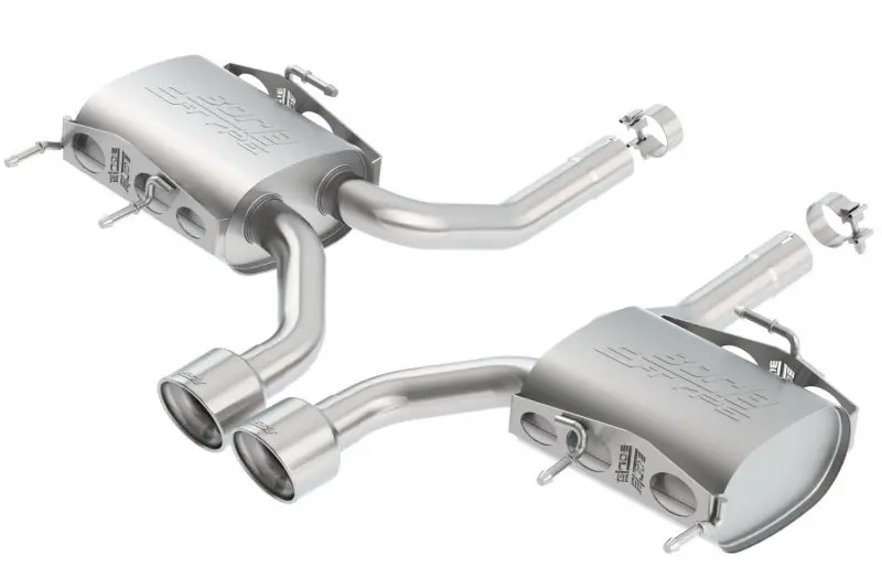 Borla 11-15 Cadillac Cts V Coupe 6.2L 8 Cyl Ss, S Type Exhaust (Rear Section Only) 1