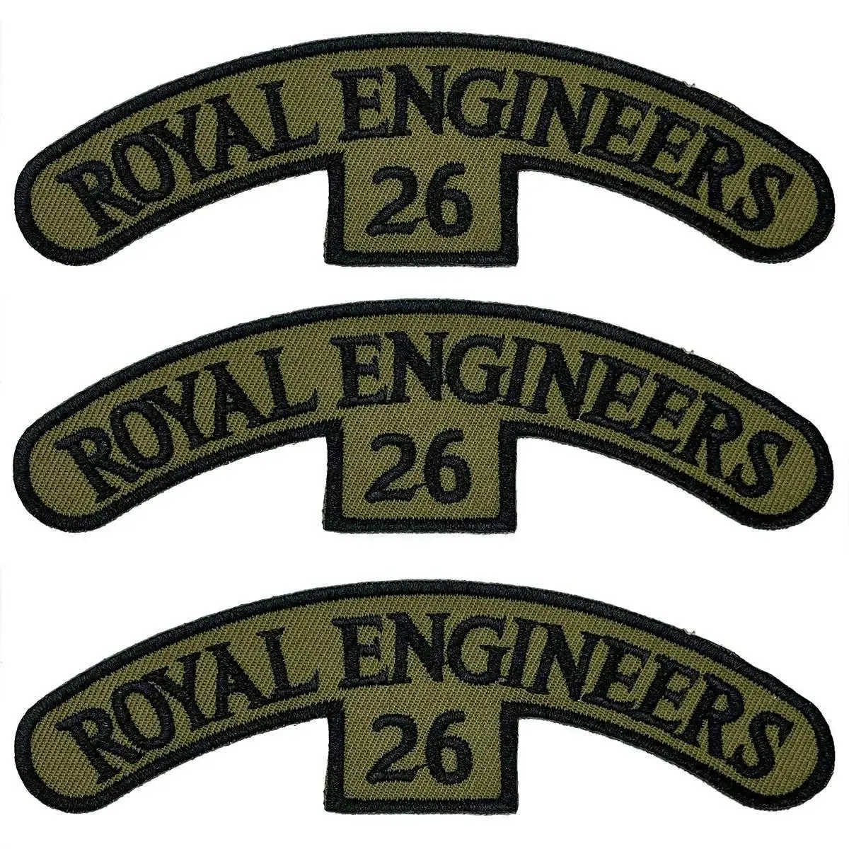 26 Engineer Squadron Iron On Shoulder Trf Patch 2