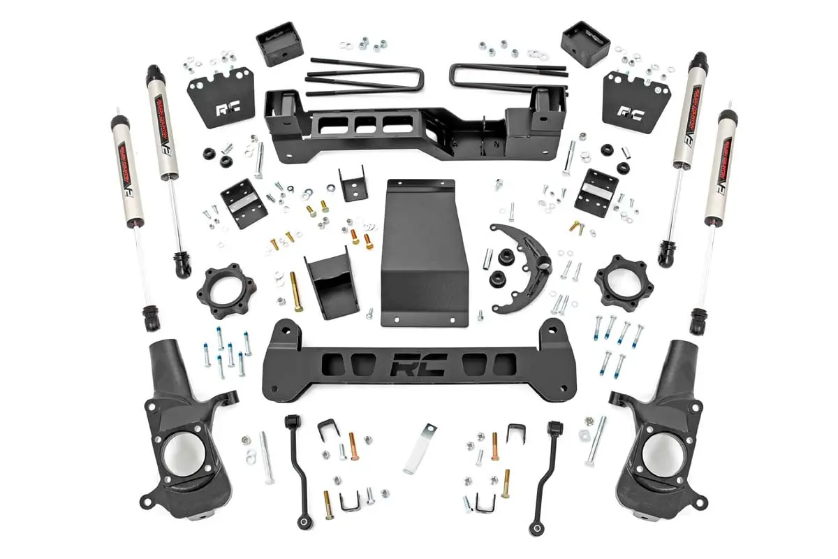 6 Inch Lift Kit | V2 | Chevrolet Silverado/Gmc Sierra 2500Hd 4Wd | 2001-2010 | Rough Country | 29770 1