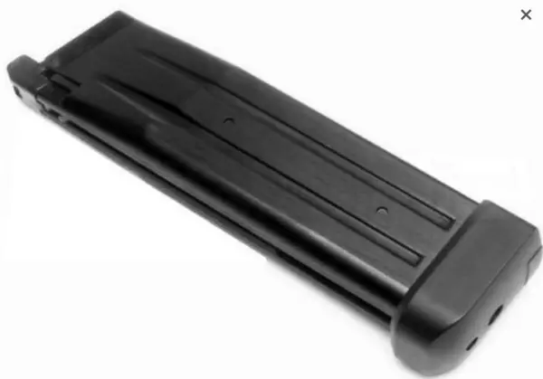 Tokyo Marui Hi-Capa 4.3/5.1 31 Round Magazine (Black / Silver) 2