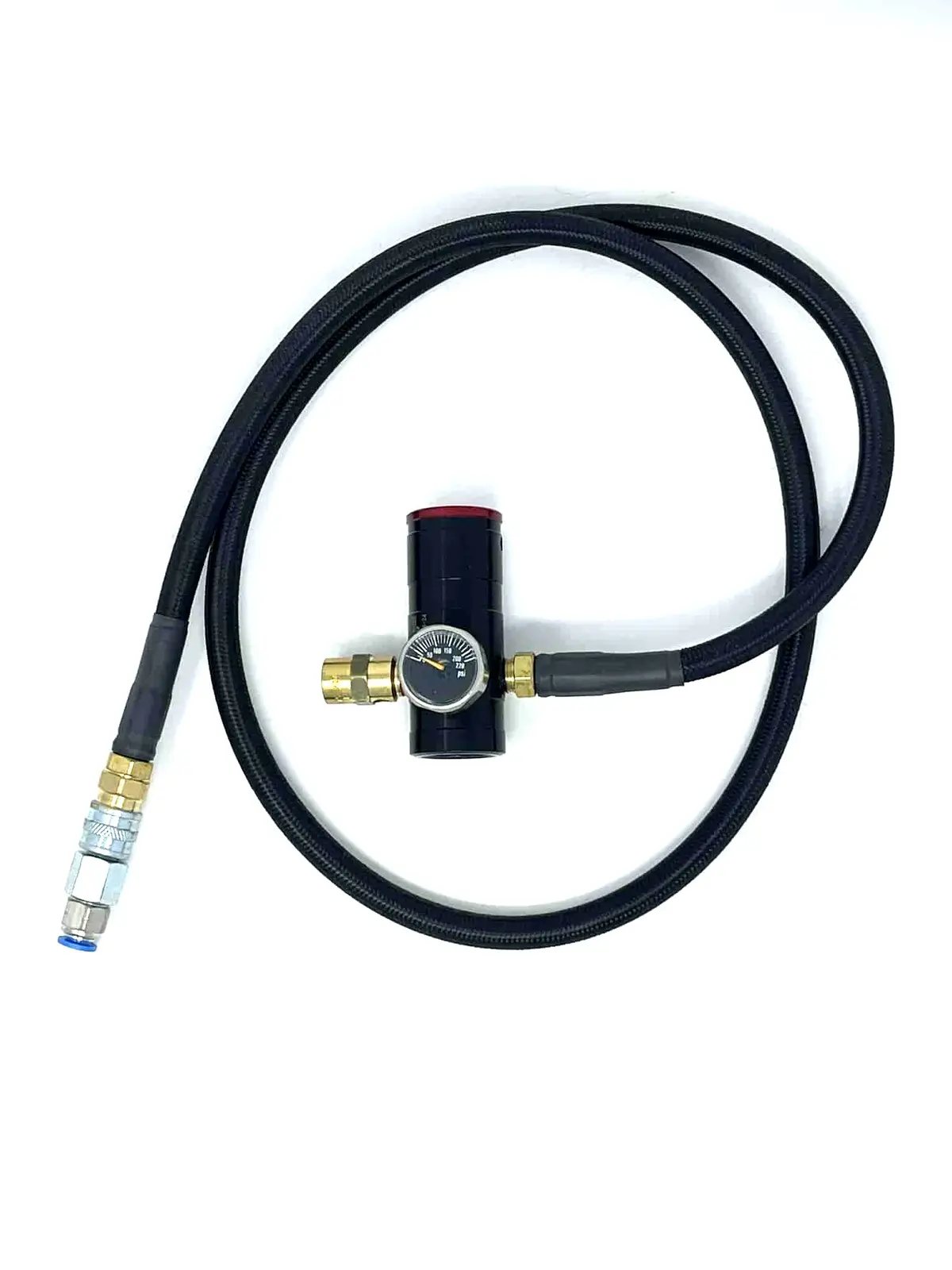 Redline Mini Sfr High Air Flow Hpa Regulator Set (Standard Pressure / High Pressure) 1