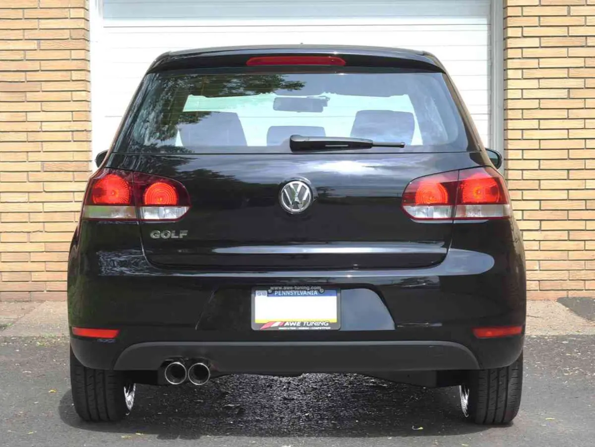 Awe Performance Cat-Back Exhaust For Golf / Rabbit 2.5L - Chrome Tips 1