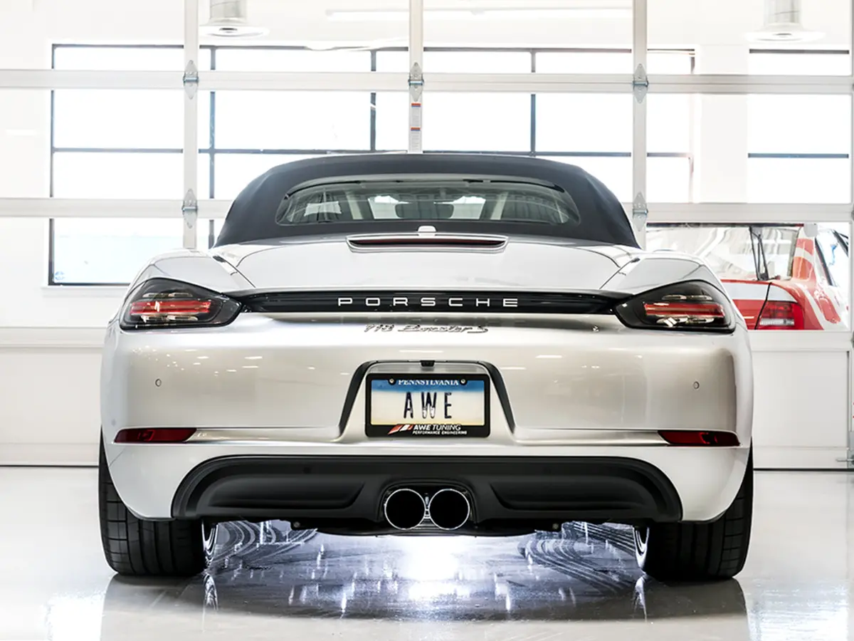 Awe Porsche 718 Boxster / Cayman Exhaust Suite 1