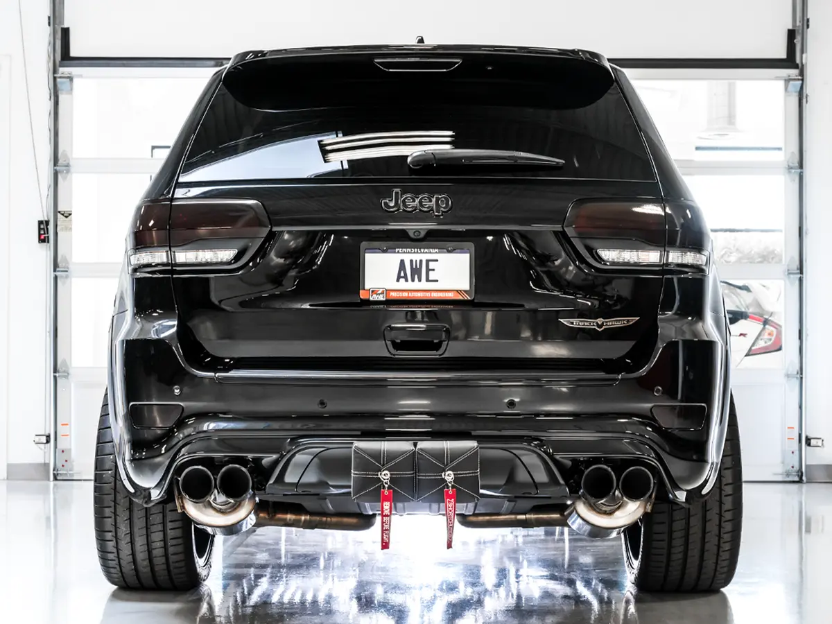 Awe Exhaust Suite For The Jeep Wk2 Grand Cherokee Trackhawk 1