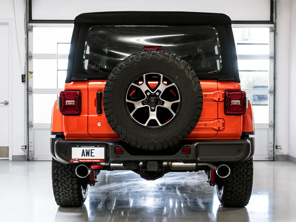 Awe Exhaust Suite For The 3.6L Jeep Jl/Jlu Wrangler 1