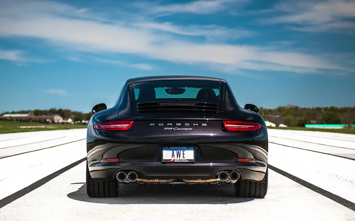Awe Performance Exhaust (Non-Valved) For Porsche 991 Carrera 1