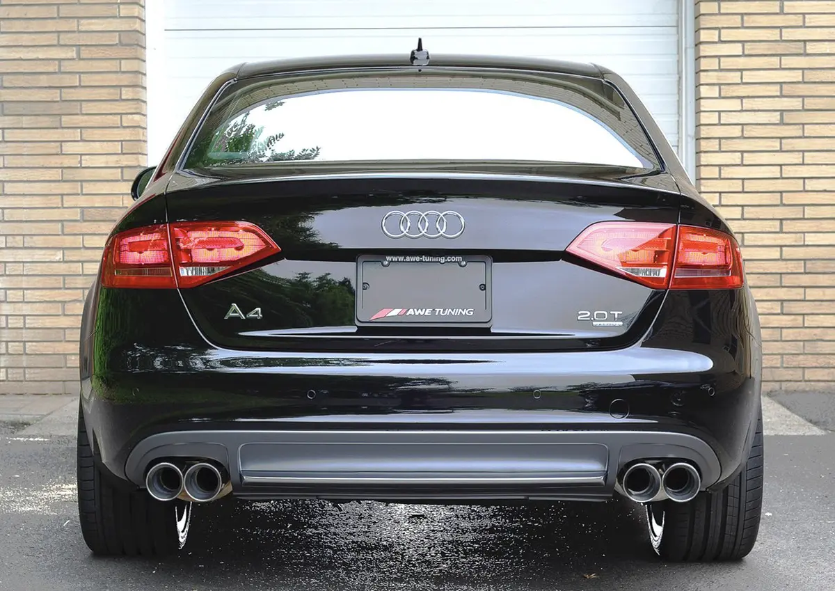 Awe Touring Edition Exhaust And Downpipe Systems For Audi 2.0T B8/B8.5 A4 Quattro 1
