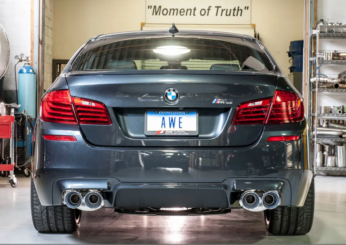 Awe Touring Edition Exhaust For Bmw F10 M5 1