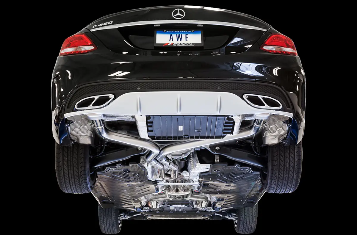 Awe Exhaust Suite For Mercedes-Benz W205 C43 Amg / C450 Amg / C400 1