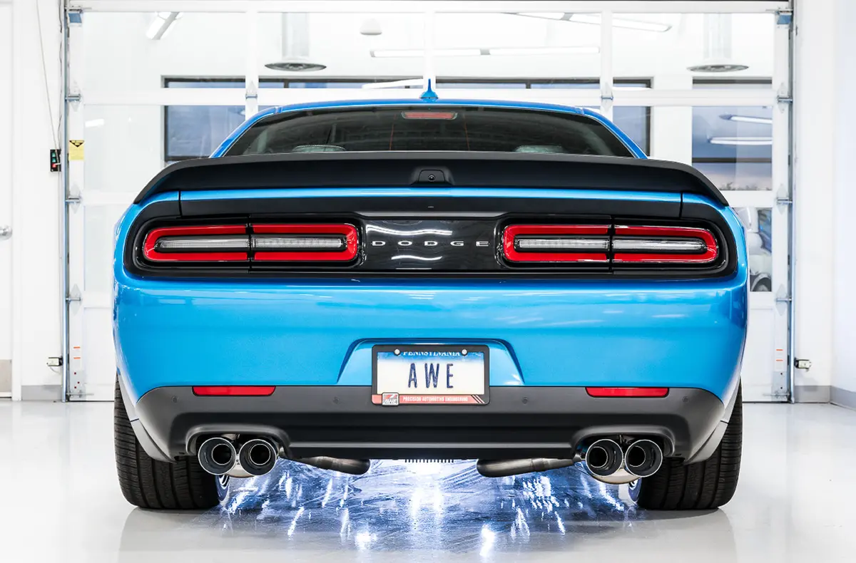 Awe Exhaust Suite For The 15+ Dodge Challenger 6.4 / 6.2 Sc 1
