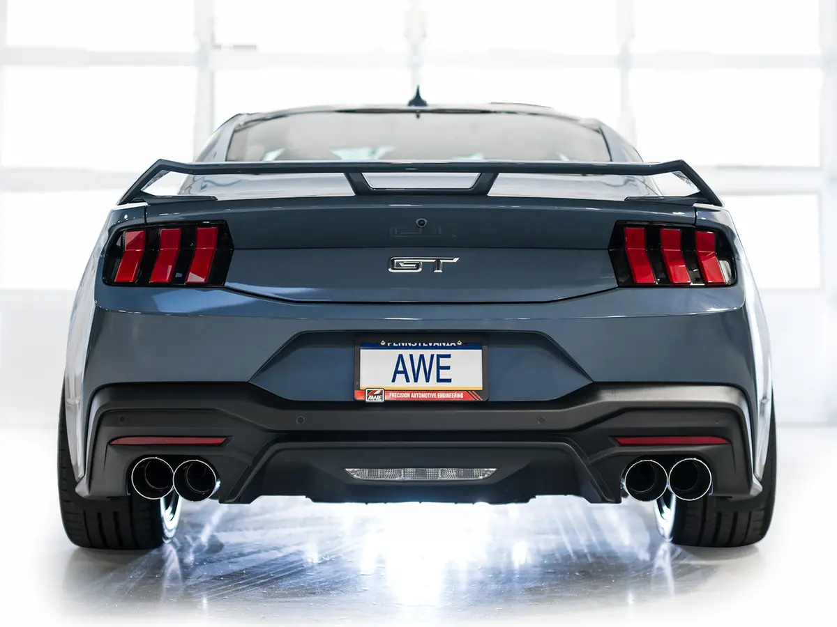 Awe Exhaust Suite For S650 Ford Mustang Quad Tip Gt 1
