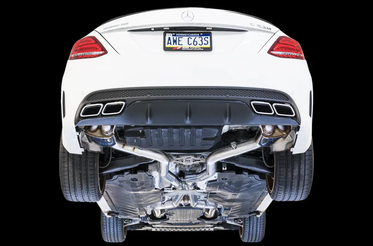 Awe Exhaust Suite For Mercedes-Benz W205 C63 Amg S 1