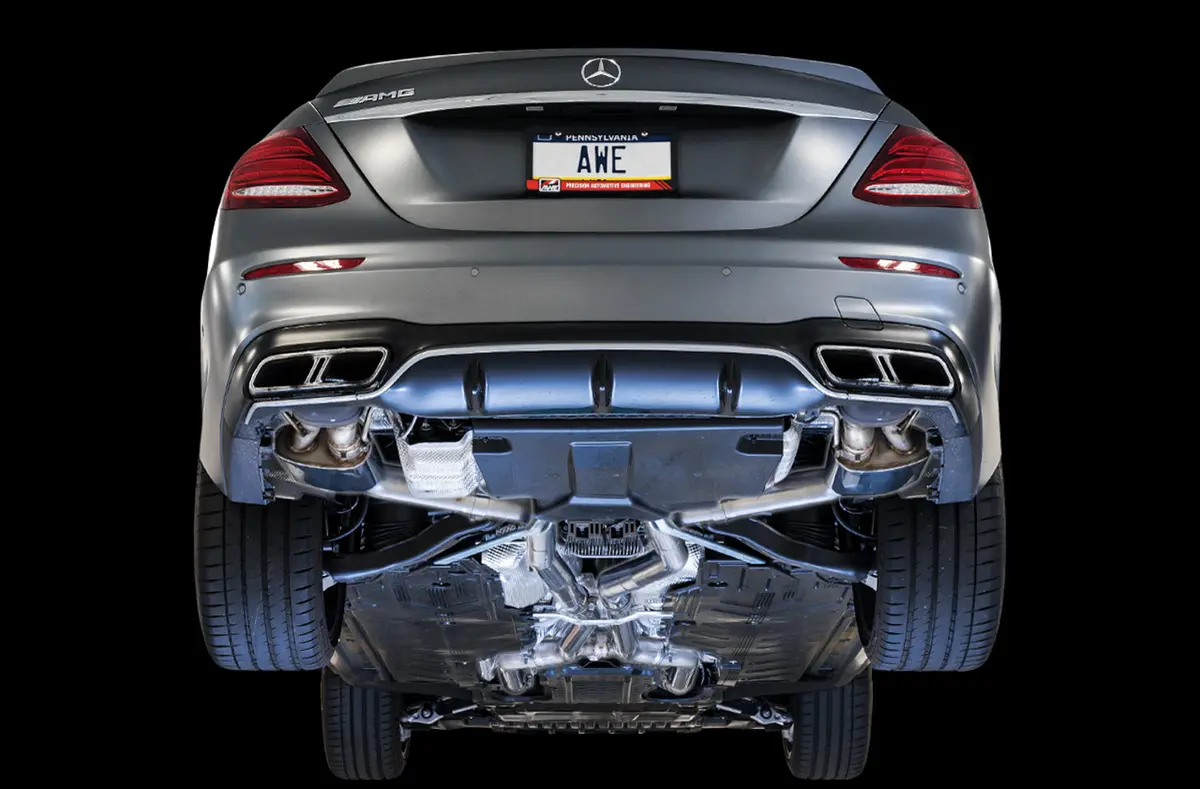 Awe Exhaust For Mercedes-Benz W213 Amg E63 (For Non-Amg Performance Exhaust Cars) 1