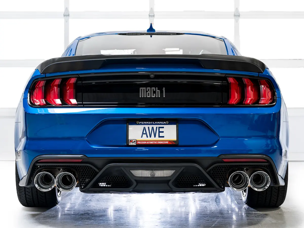 Awe Exhaust Suite For Ford S550 Mustang Mach 1 1