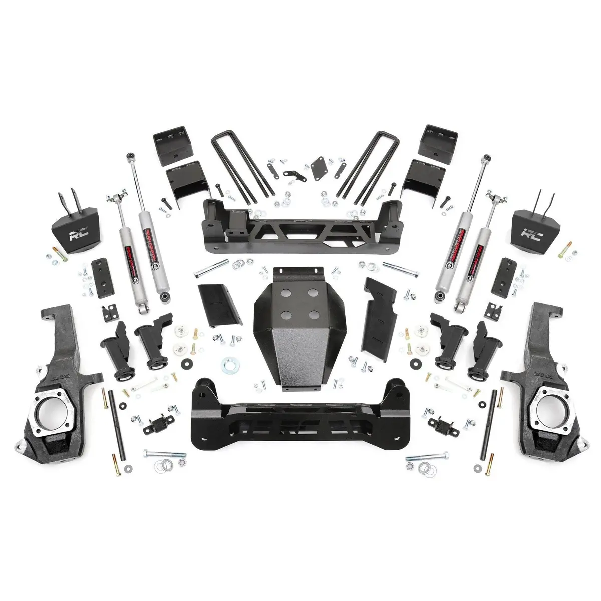 7.5In Gm Torsion Bar Drop Suspension Lift Kit (11-19 2500Hd/3500Hd) 1