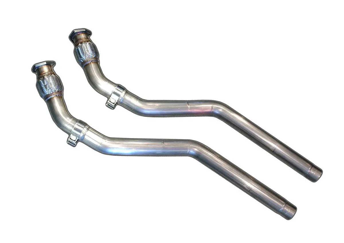 Awe Non-Resonated Downpipes For B8 S5 4.2L 1