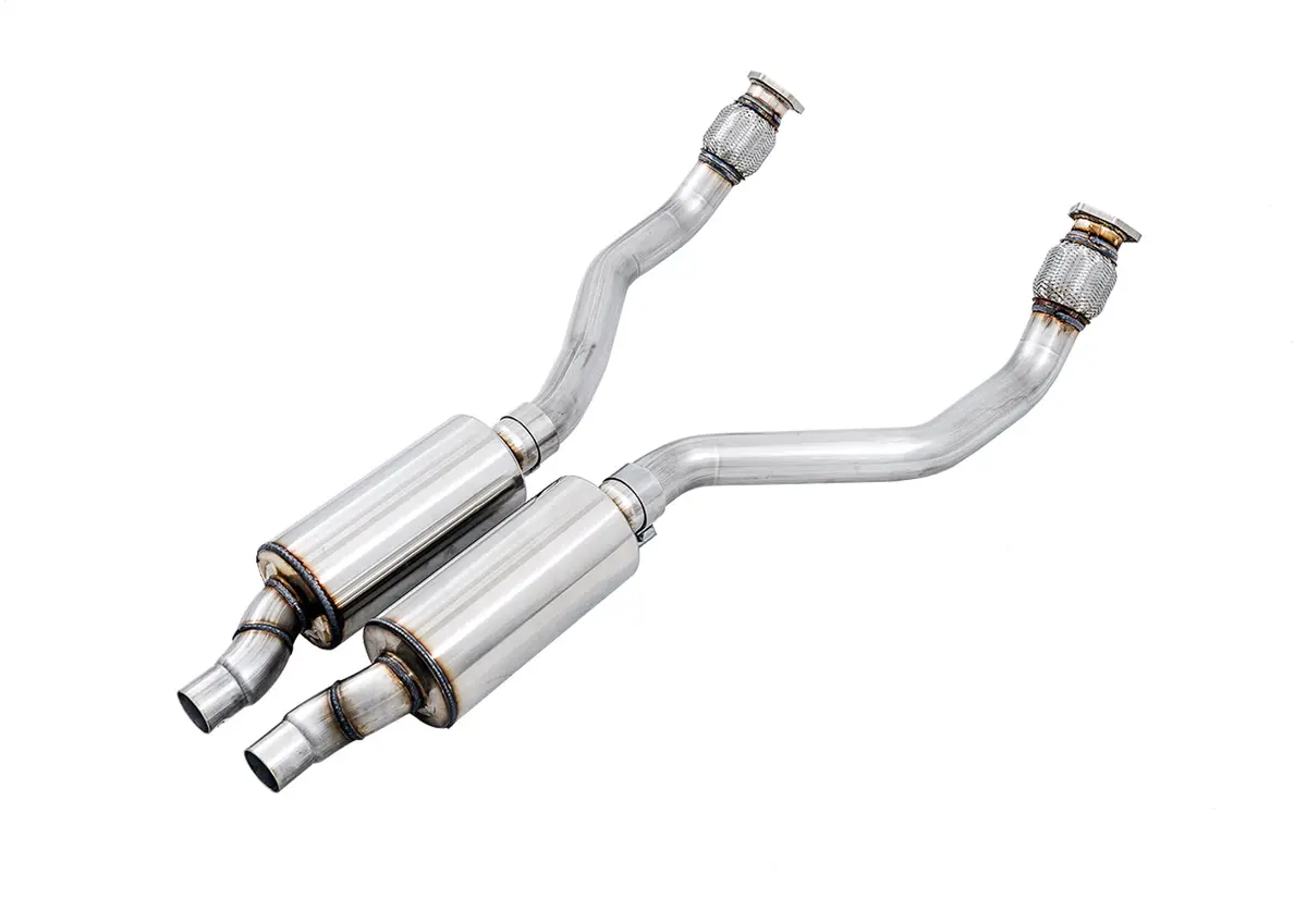 Awe Resonated Downpipes For B8 S5 4.2L 1