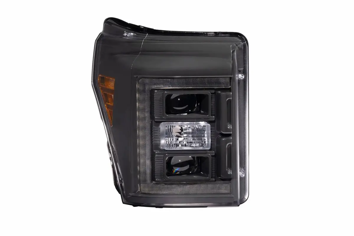 Morimoto Ford Super Duty (11-16): Xb Hybrid Led Headlights White Drl Bi-Led Headlights 2