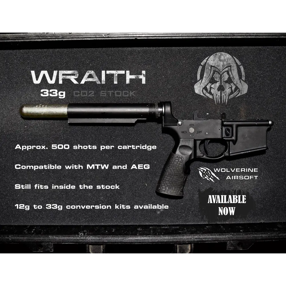 Wolverine Wraith Co2 Stock 33G Edition - For Mtw 1