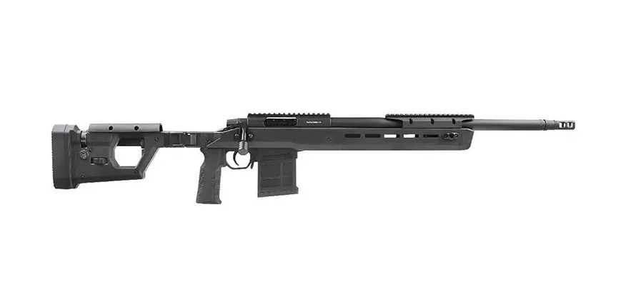Double Eagle M66 Spring Sniper Rifle (Black / Tan) 1