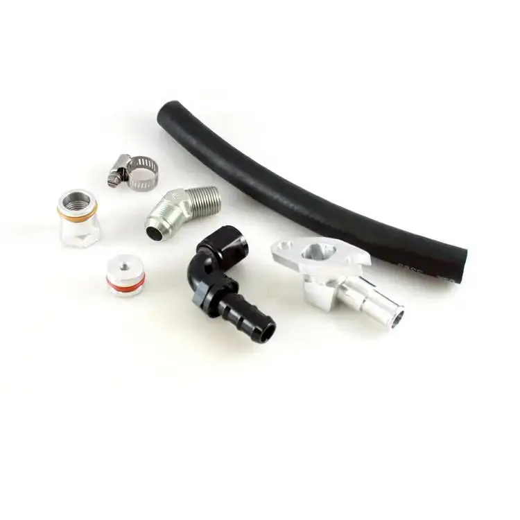 H&S Motorsports 2008-2010 Ford 6.4L Universal Turbo Oil Drain Kit 1