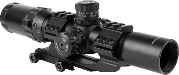 Precision Dynamics 1.5-4X30 Illuminated Scope W/ Cantilever Mount 1