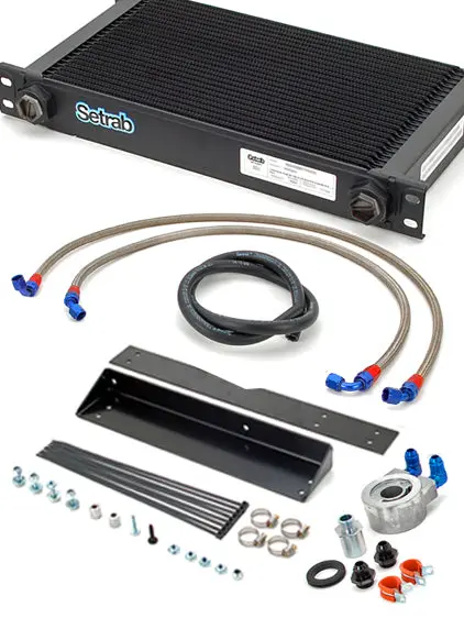 Nissan 370Z [Z34] / Infiniti G37, Q40, Q60 - Stillen Setrab Oil Cooler Kit [Race] - 400638 1