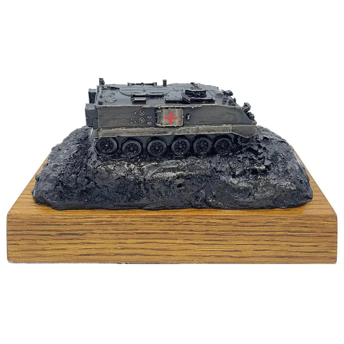 432 Ambulance Personnel Carrier Bronze Resin Statue 1