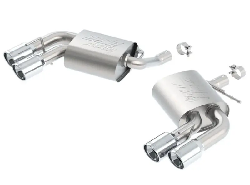 Borla 2016 Chevy Camaro V6 At/Mt Atak Rear Section Exhaust W/O Dual Mode Valves 1