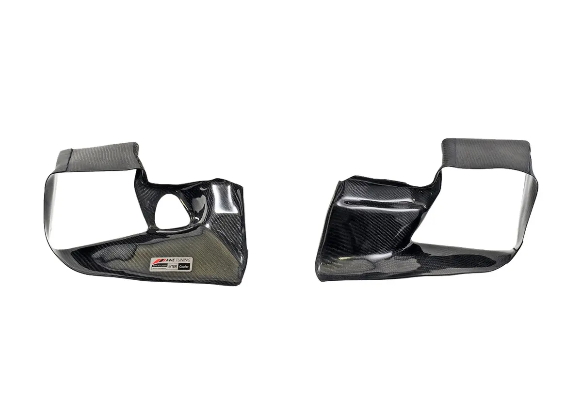 Awe Carbon Fiber Shrouds For Audi 2.7T - Shrouds Only, Set Of Two 1