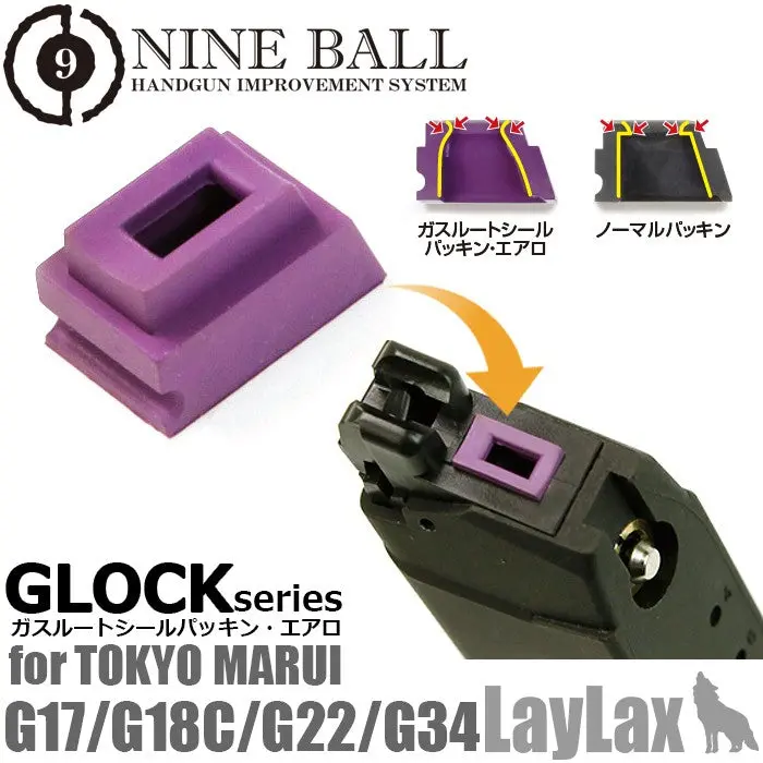 Nineball Tm G-Series Gas Route Seal Bucking Aero (Two-Pack) 1