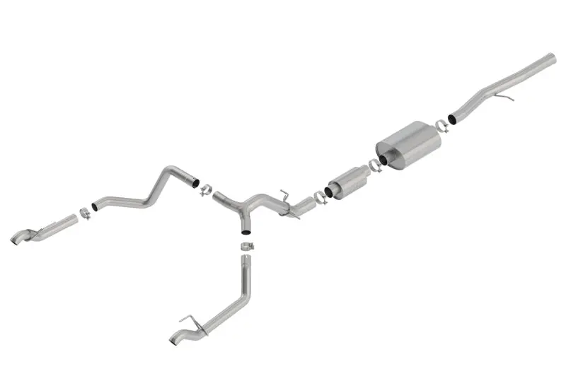 Borla 19 Chevrolet Silverado/Gmc Sierra 1500 6.2L Ss (S-Type) Catback Exhaust W/ Factory Tips 1