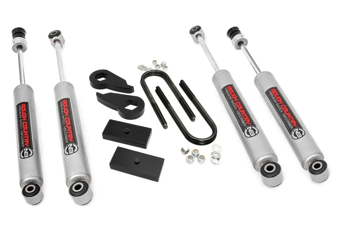2.5 Inch Lift Kit | N3 | Ford F-150 4Wd | 1997-2003 | Rough Country | 47430 1