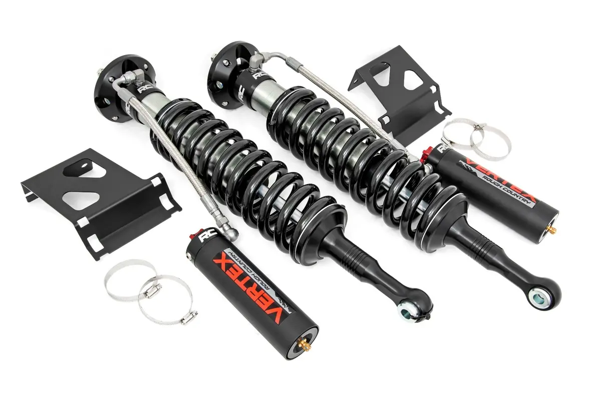 Vertex 2.5 Adjustable Coilovers | 3" | Toyota Tacoma 2Wd/4Wd | 2005-2022 | Rough Country | 689010 1