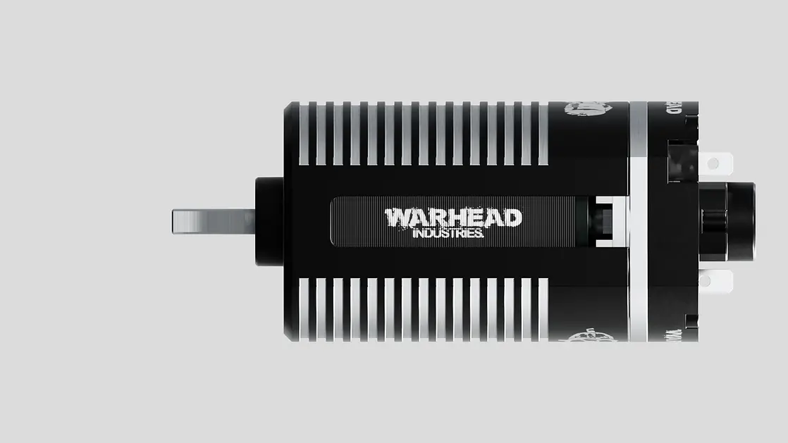 Warhead Industries Brushless Cnc Black Aeg Motor - Short Shaft (Standard / High Speed / Ultra High Speed) 1