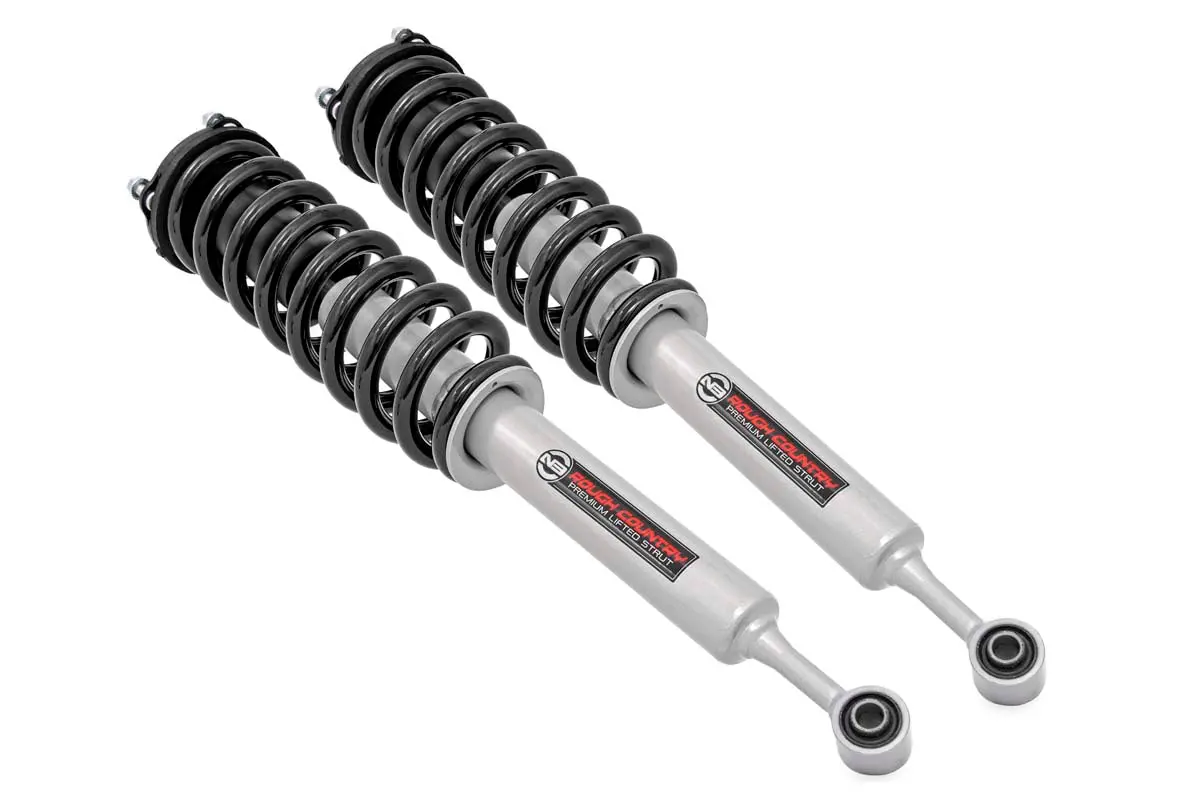 Loaded Strut Pair | 6 Inch | Toyota Tundra 4Wd | 2007-2021 | Rough Country | 501017 1